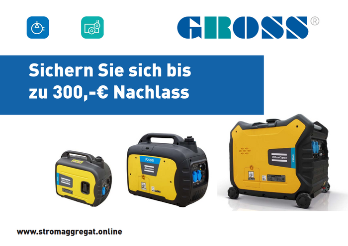 Inverter Stromerzeuger werden stark reduziert.