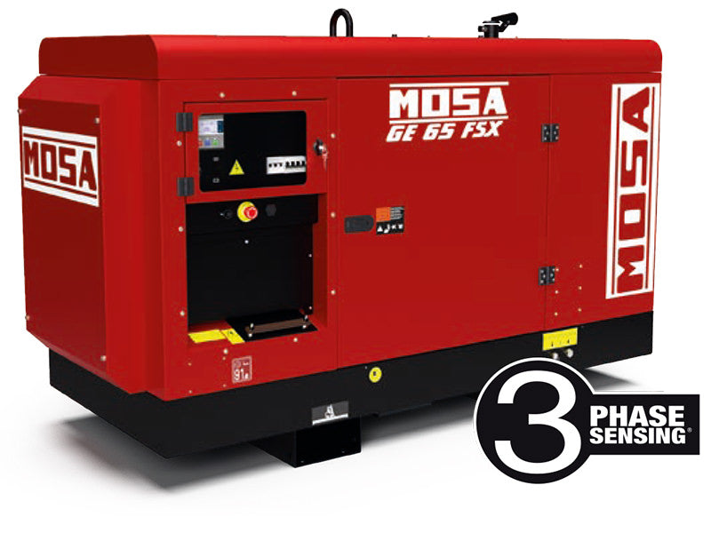 Stromaggregat Typ MOSA GE 65 FSX Notstromaggregat Diesel Generator